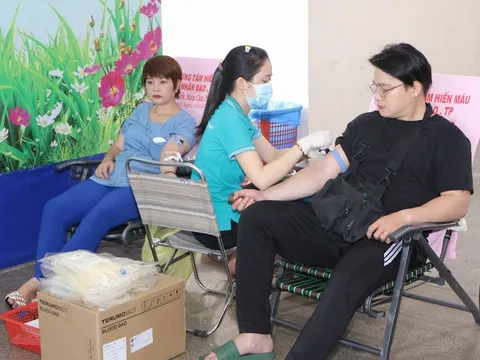 TP Hồ Chí Minh: Ra mắt điểm hiến máu tình nguyện Chữ Thập đỏ Quận 11