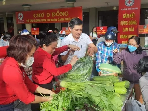 Vườn rau nghĩa tình của người nghèo ở Bình Dương