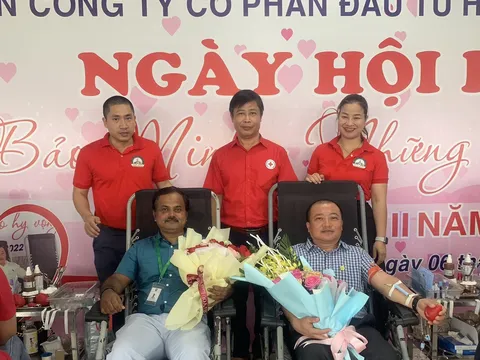 Nam Định: Cán bộ, công nhân, người lao động khu công nghiệp Bảo Minh hiến 430 đơn vị máu