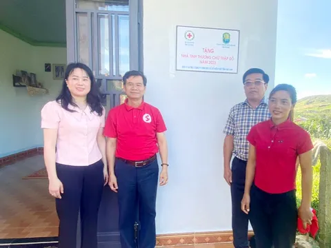 Lâm Đồng: Khánh thành 2 căn nhà tình thương chữ thập đỏ