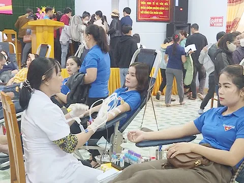 Huyện Bố Trạch (Quảng Bình): Đạt trên 120% kế hoạch hiến máu tình nguyện