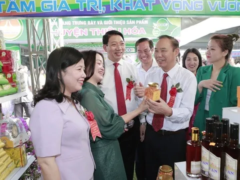 Thanh Hóa: Khai trương Hội chợ kết nối- trưng bày sản phẩm nông sản, thực phẩm an toàn năm 2023