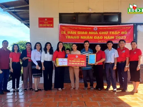 Đắk Nông bàn giao 4 công trình nhân đạo trị giá 360 triệu đồng