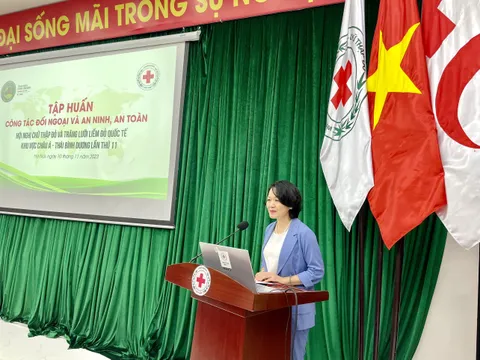 Tập huấn công tác đối ngoại và an ninh, an toàn cho Hội nghị AP-11