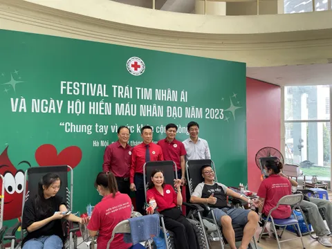 “Ngày hội hiến máu nhân đạo - Festival trái tim nhân ái” năm 2023