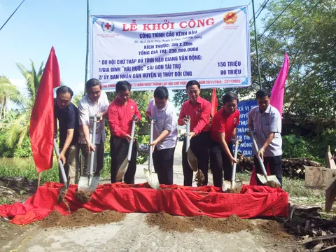 Hậu Giang tích cực hưởng ứng các hoạt động chào mừng 77 năm thành lập Hội Chữ thập đỏ Việt nam