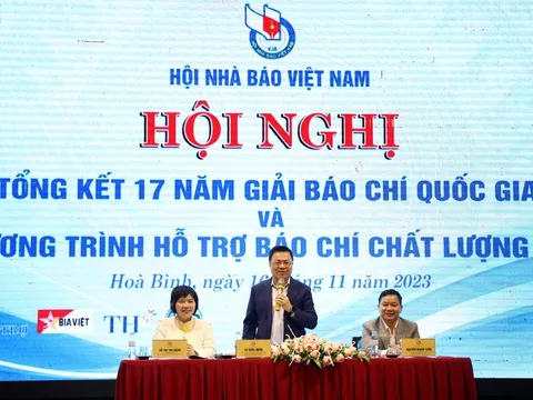 Tổng kết 17 năm Giải Báo chí Quốc gia và Chương trình hỗ trợ Báo chí chất lượng cao