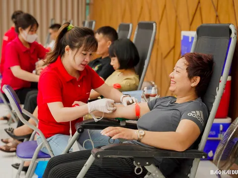 Hải Dương vượt chỉ tiêu vận động hiến máu tình nguyện