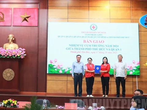 Các đơn vị Hội Chữ thập đỏ chú trọng công tác chăm sóc sức khỏe sơ cấp cứu, hiến máu tình nguyện