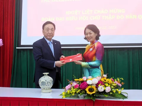 Mối quan hệ thân thiết, sâu sắc giữa Hội Chữ thập đỏ Việt Nam và Hội Chữ thập đỏ Hàn Quốc