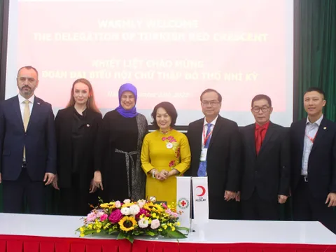 Hội Chữ thập đỏ Việt Nam - Hội trăng lưỡi liềm đỏ Thổ Nhĩ Kỳ: Hỗ trợ cùng phát triển, thực hiện tốt sứ mệnh nhân đạo