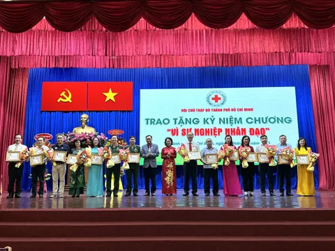 TP Hồ Chí Minh: Họp mặt truyền thống kỷ niệm 77 năm thành lập Hội Chữ thập đỏ Việt Nam