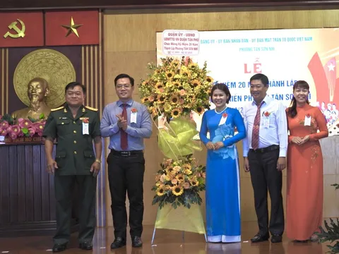 TP Hồ Chí Minh: Kỷ niệm 20 năm thành lập phường Tân Sơn Nhì