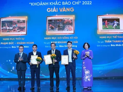 Khoảnh khắc báo chí 2022: Góp phần cổ vũ, biểu dương và tiếp thêm động lực cho người làm báo cả nước