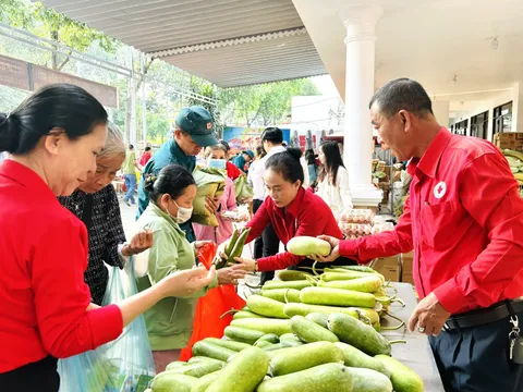 “Chợ 0 đồng” mang niềm vui đến người dân khó khăn