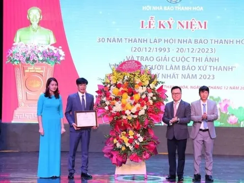 Hội Nhà báo tỉnh Thanh Hóa kỷ niệm 30 năm Ngày thành lập