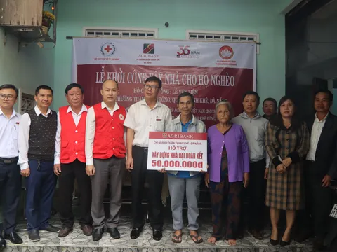 Đà Nẵng: Trao hỗ trợ xây nhà cho ngư dân nghèo với tổng trị giá 80 triệu đồng