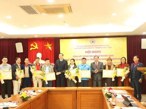 Một năm hoạt động “bùng nổ”, cố gắng nỗ lực không ngừng nghỉ của các cấp Hội Chữ thập đỏ Phú Thọ
