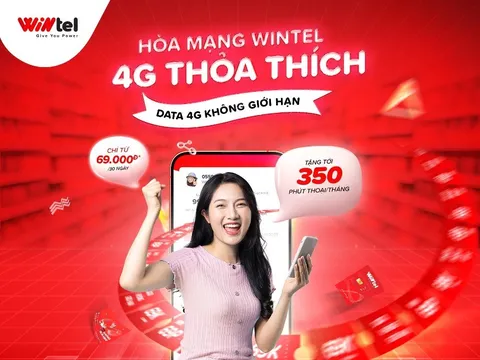 Wintel ra mắt bộ 3 gói cước mới “Siêu data - Siêu tiết kiệm”