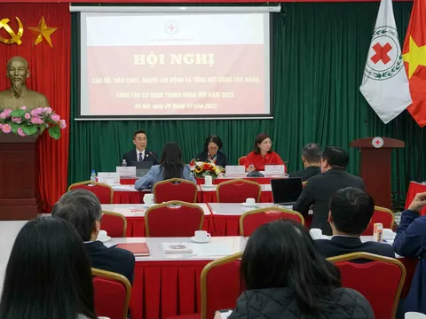 Hội Chữ thập đỏ Việt Nam đạt nhiều kết quả, thành tích nổi bật năm 2023