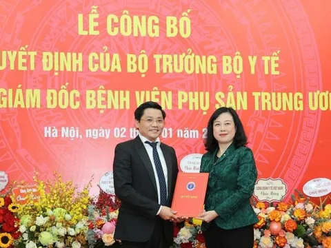 Bệnh viện Phụ sản Trung ương có tân Giám đốc