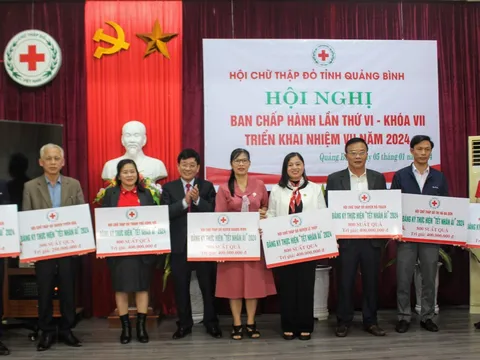 Tổng giá trị hoạt động nhân đạo của Hội Chữ thập đỏ tỉnh Quảng Bình đạt 37 tỷ đồng