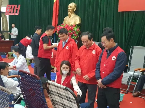 Thanh Hoá:  Áp dụng “số hóa” tại Ngày hội hiến máu tình nguyện năm 2024