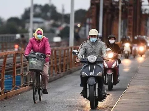 Không khí lạnh tăng cường, Bắc Bộ, Thanh Hóa và Nghệ An chuyển rét
