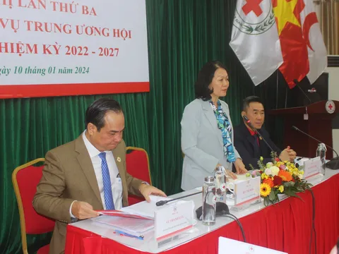Hội nghị lần thứ ba Ban thường vụ Trung ương Hội Chữ thập đỏ Việt Nam khoá XI