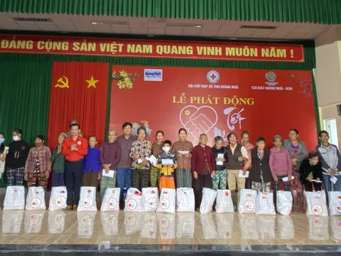 Quảng Ngãi: Phát động phong trào “Tết Nhân ái” Xuân Giáp Thìn 2024