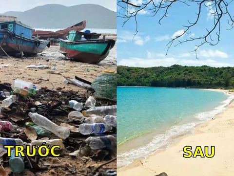 Ngắm nhìn những bãi biển xanh ngát không rác thải nhựa