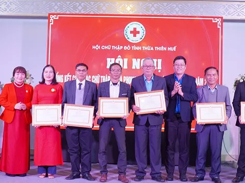 Hội Chữ thập đỏ Thừa Thiên - Huế phát triển mạnh mẽ, trở thành cầu nối trong hoạt động nhân đạo