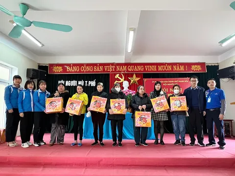 Tổng doanh thu các loại hình sản xuất, dịch vụ của Hội người mù TP.Thanh Hóa khóa X đạt 22,1 tỷ đồng