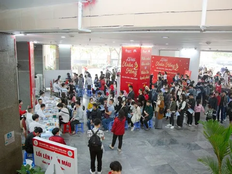 Nhiều người đặt lịch sớm từ trước tết, canh thời gian để đủ điều kiện hiến máu