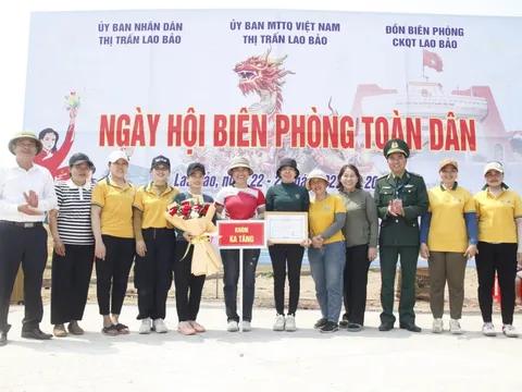 Quảng Trị: Tổ chức điểm “Ngày Biên phòng toàn dân” tại huyện miền núi