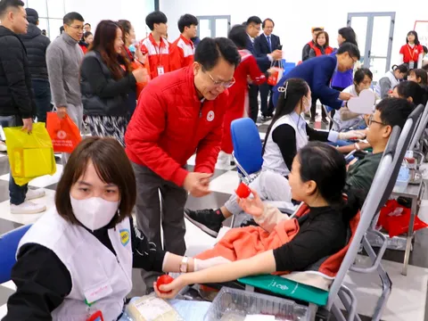 Hội Chữ thập đỏ Hà Nội vận động hiến máu tình nguyện và hiến mô tạng