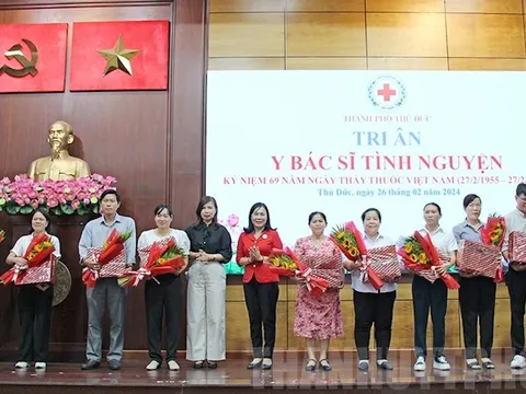 Hội Chữ thập đỏ TP Thủ Đức: 1,7 tỷ đồng chăm lo các hoạt động chăm sóc sức khỏe ban đầu cho nhân dân