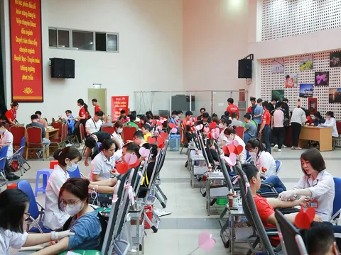 Lễ hội Xuân hồng 2024 tiếp nhận được 8.991 đơn vị máu