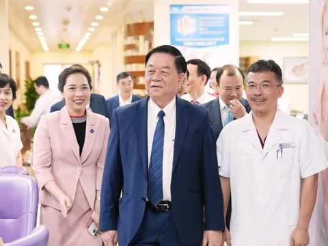 Trưởng Ban Tuyên giáo Trung ương: Bệnh viện Tâm Anh đổi mới sáng tạo, lấy người bệnh là trung tâm