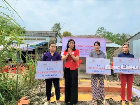 Hội Chữ thập đỏ tỉnh Bạc Liêu: Thực hiện hiệu quả công tác xã hội và các hoạt động nhân đạo