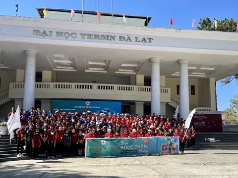 Lâm Đồng hưởng ứng Chiến dịch Triệu bước chân nhân ái