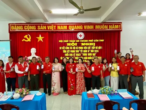 Cần Thơ: Tổng trị giá hoạt động nhân đạo quý I/2024 của Hội Chữ thập đỏ tỉnh đạt hơn 40 tỷ đồng