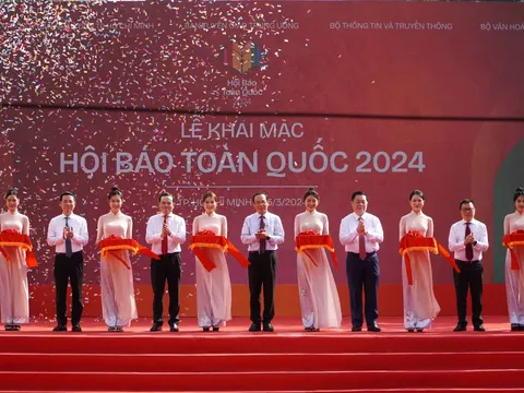 Khai mạc Hội báo toàn quốc 2024: Tiên phong, Đổi mới vì Sự nghiệp cách mạng của Đảng và Nhân dân