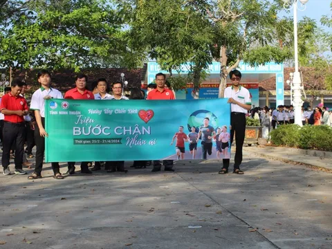 Ninh Thuận: Tổ chức phát động Chiến dịch “Triệu bước chân nhân ái”