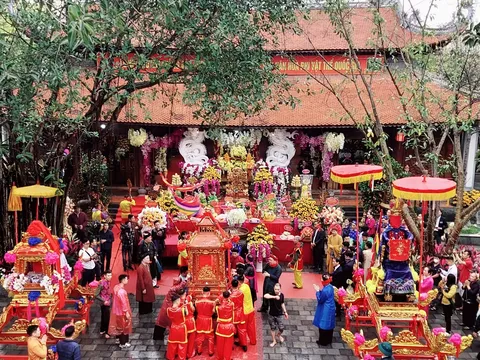 Hải Dương: Khai mạc Lễ hội Đền Tranh và Công bố Quyết định công nhận Di tích đền Tranh là điểm du lịch