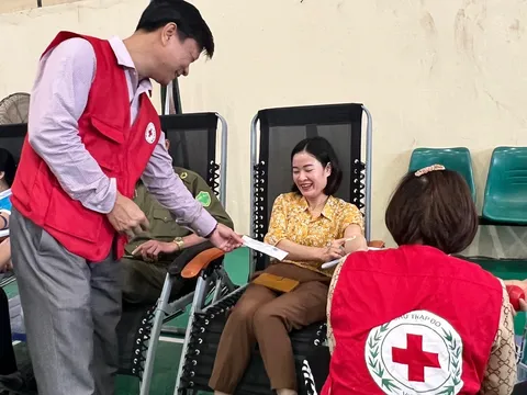 Huyện Thiệu Hóa tiếp nhận 1.148 đơn vị máu