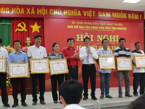 Ninh Thuận vượt chỉ tiêu hiến máu tình nguyện năm 2023
