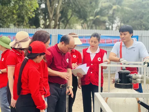 Nâng cao năng lực ứng phó khẩn cấp cho Hội Chữ thập đỏ Việt Nam