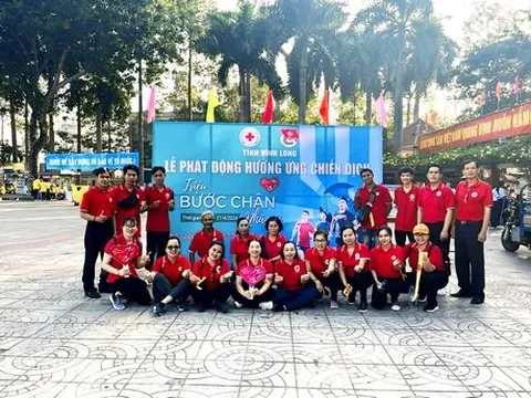 Vĩnh Long phát động Chiến dịch "Triệu bước chân nhân ái"