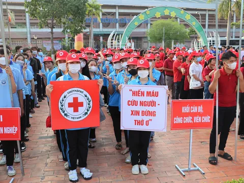 Tây Ninh: Gần 800 tình nguyện viên hưởng ứng "Ngày toàn dân hiến máu tình nguyện"